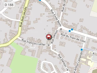 Carte de Dacia Garage Playez à Hersin-coupigny