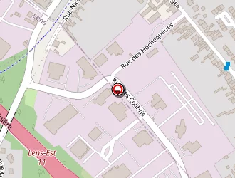 Carte de Sigenci à Lens