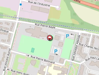 Carte de Gymnase Georges Lapierre à Lens