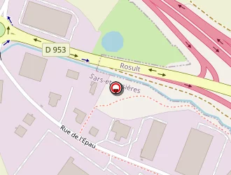 Carte de Eurograph à Sars-et-rosières