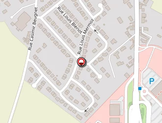 Carte de Cabre à Courrières