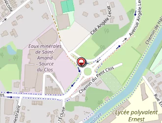 Carte de Lycée Ernest Couteau à Saint-amand-les-eaux