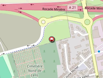 Carte de Stade Albert Debeyre à Lens