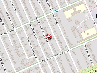 Carte de Propiece à Grenay