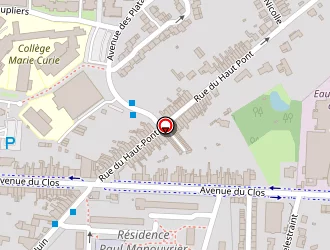 Carte de Louvin Edwige à Saint-amand-les-eaux