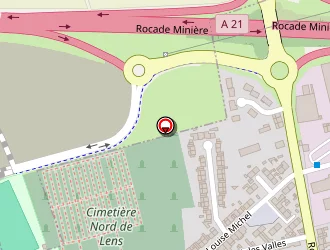 Carte de Amicale Sportive Lensoise à Lens