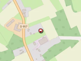 Carte de A La Chaumière à Beuvry-la-forêt