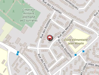 Carte de Depan'four à Courrières