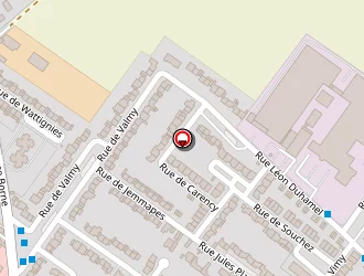 Carte de Hecquet (ets) à Harnes