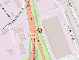 Carte de Portland à Lens