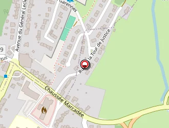 Carte de 'complexe Sportif ''marcadée''' à Écuires