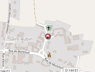 Carte de Auberge Du Cronquelet à Saint-aubin