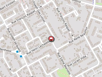 Carte de Boulodrome à Oignies