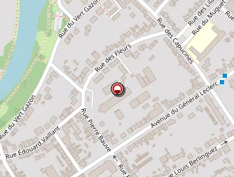 Carte de La Fromentine à Courrières