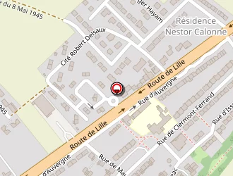 Carte de Aldi Marché à Annay