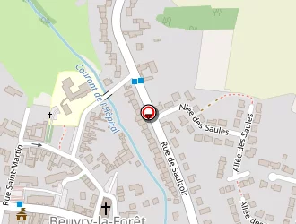 Carte de La Poste à Beuvry-la-forêt