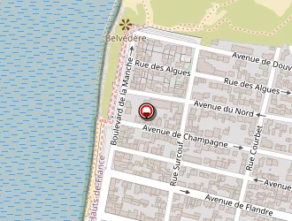 Carte de Coup De Soleil à Merlimont