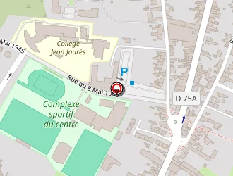 Carte de Centre Com Action Sociale De Vieux Condé à Vieux-condé