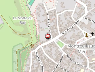 Carte de Croix Rouge Française à Montreuil sur mer