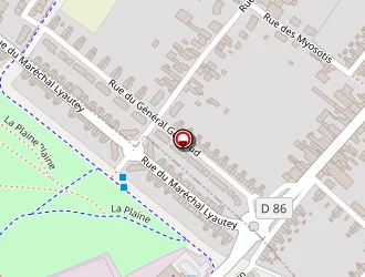 Carte de Fournier Karine à Haillicourt