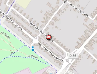 Carte de Comptoir De Beauté à Haillicourt