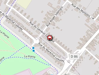 Carte de Le Longchamp à Haillicourt