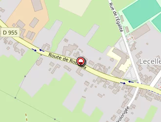 Carte de La Poste à Lecelles