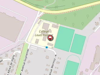 Carte de Collège Louis Pasteur à Oignies