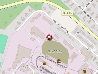 Carte de Stade Municipal à Oignies