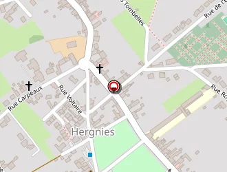 Carte de Biltresse Claudio à Hergnies