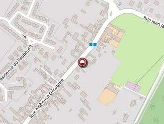 Carte de Ccas (centre Communal D'action Sociale) à Mazingarbe