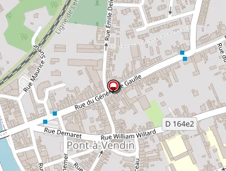 Carte de Mairie à Pont-à-vendin