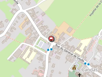 Carte de Ste Ecole Ste Bernadette à Landas