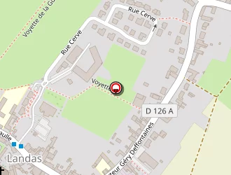 Carte de Deffontaines Bernard à Landas