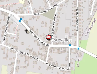 Carte de Salle Etef à Estevelles