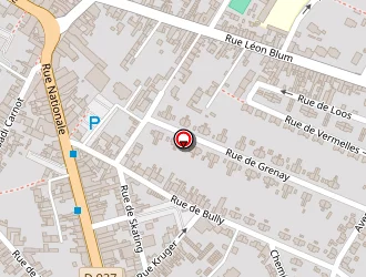 Carte de Espace Coiffure à Nœux-les-mines