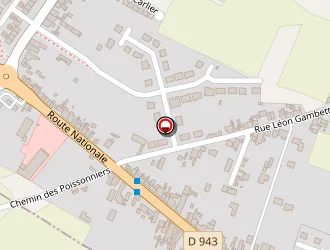 Carte de C.m.p (comptoir Maintenance Peintures) à Vermelles