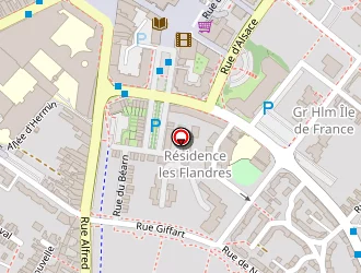 Carte de Epicerie Social De Cathy à Bruay-la-buissière