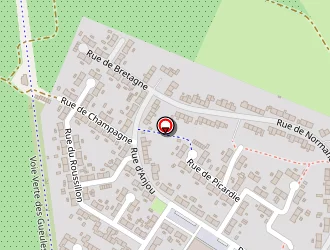 Carte de La Poste à Vieux-condé