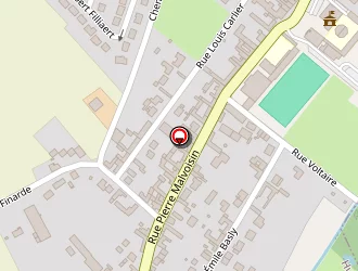 Carte de Ecole Maternelle Centre à Hulluch