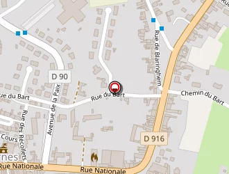 Carte de Pompiers à Pernes