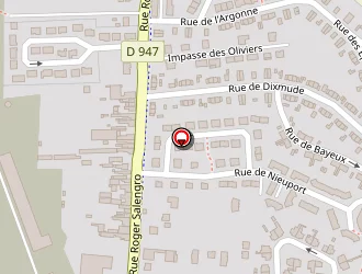 Carte de Prevost Rudy à Hulluch