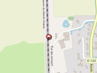 Carte de Desenfans à Saint-josse