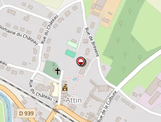 Carte de Marie à Attin