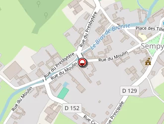 Carte de Maquinghen Eddy à Sempy