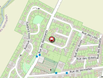 Carte de Maison D'accueil Communale à Noyelles-lès-vermelles