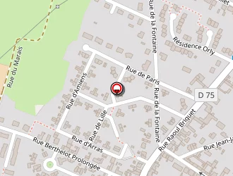 Carte de Hcs (hernu Chauffage Sanitaire) à Vermelles