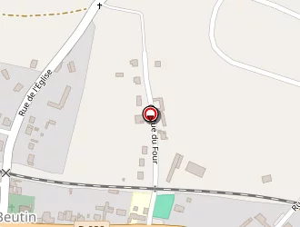 Carte de La Poste à Beutin