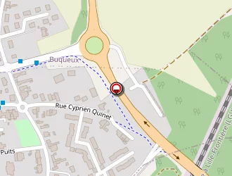 Carte de Moreau Frédéric à Carvin