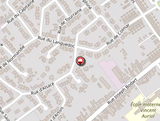 Carte de Depret Parent Marjorie à Wingles